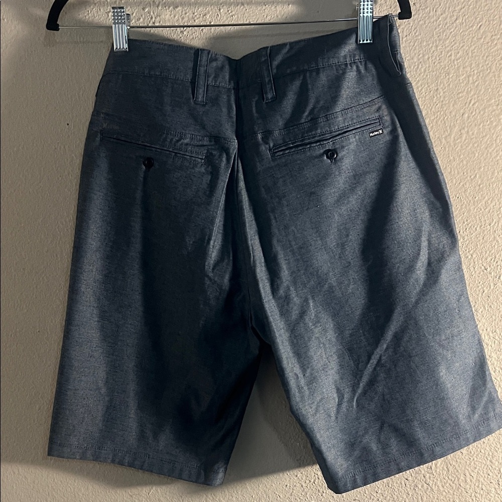 Hurley Dark Gray Flat Front Shorts - Picture 3 of 7